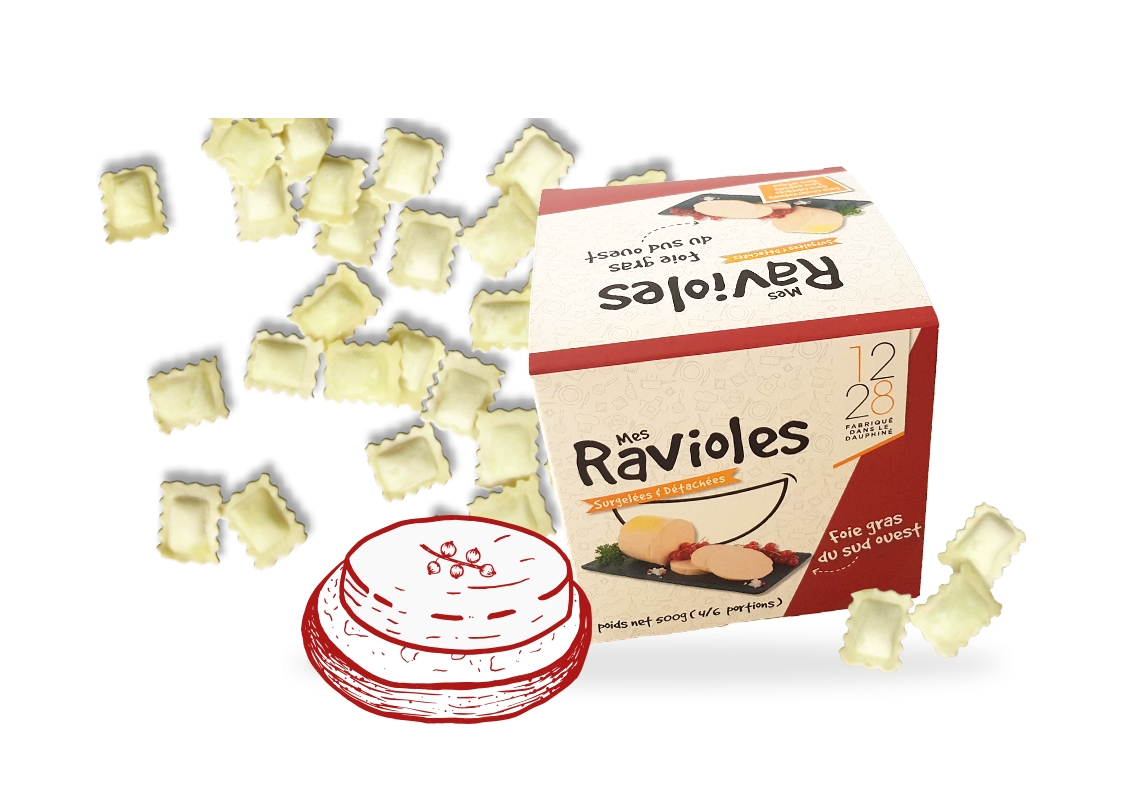 ravioles foie gras