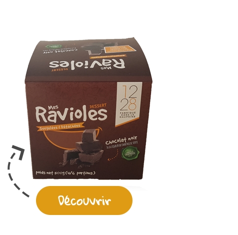 ravioles chocolat