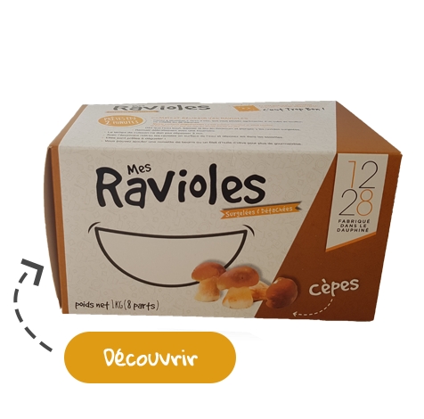 ravioles cèpes