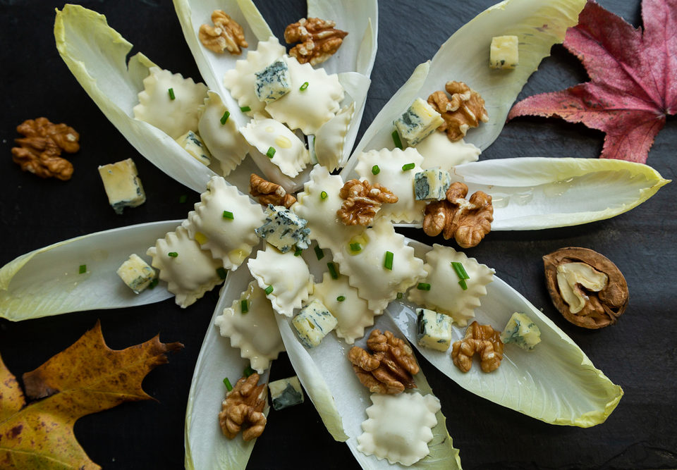 salade d'endives et bleu