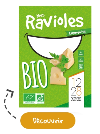 Ravioles bio