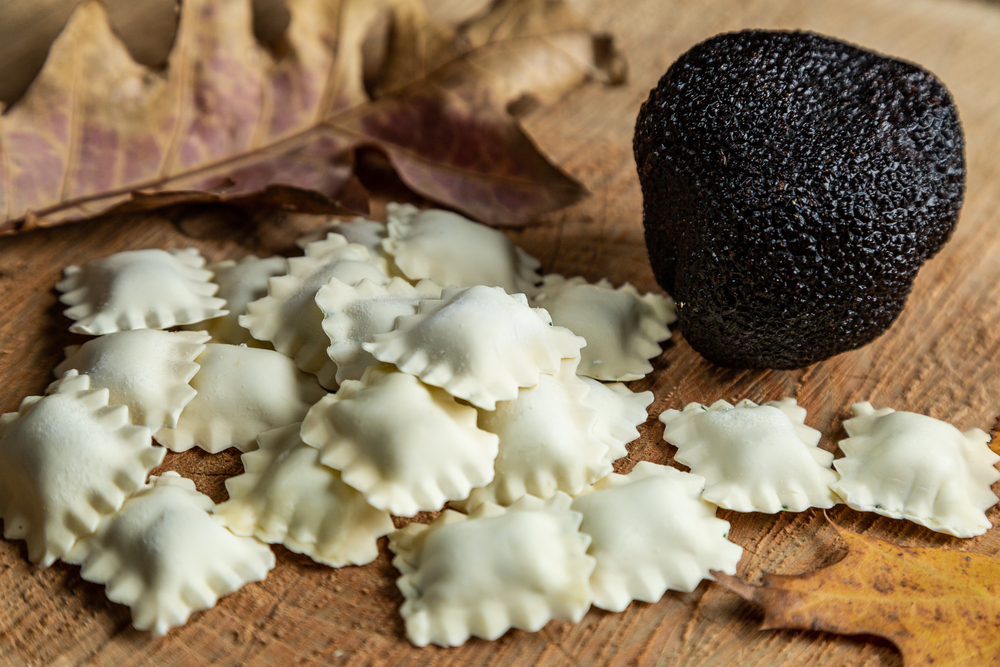 ravioles aux truffes