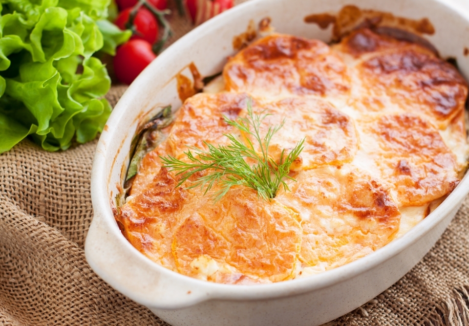 Gratin de patate douce