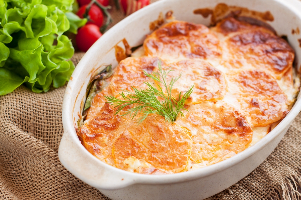 Gratin de patate douce