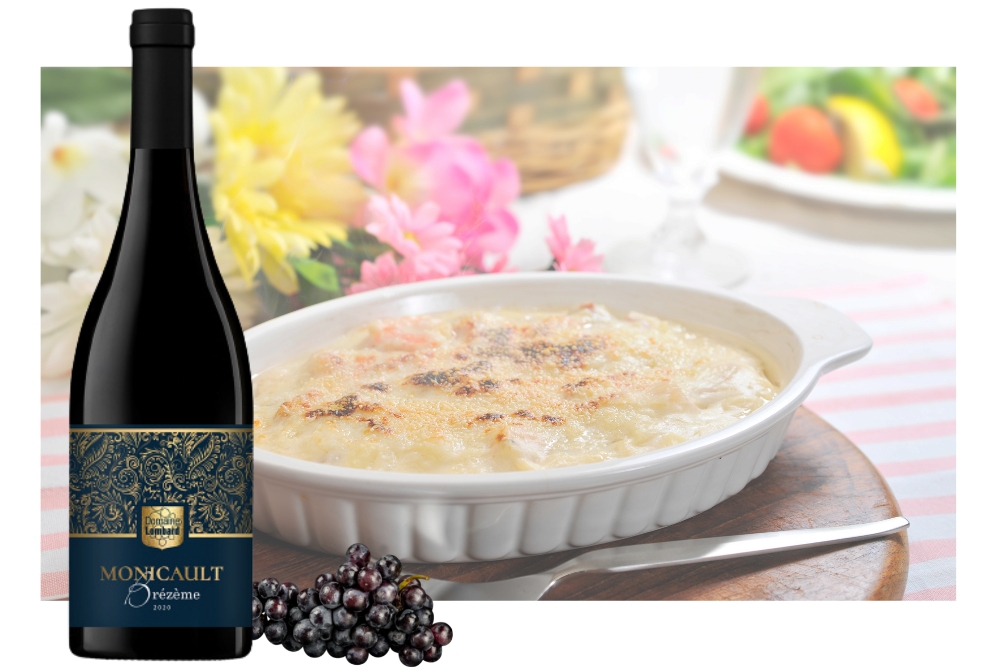 Monicault et gratin de saint marcellin