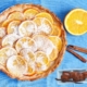 Tarte orange ravioles chocolat
